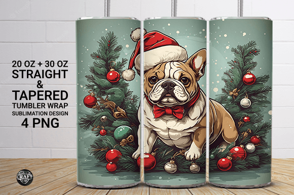 Christmas Dog Tumbler Wrap Graphics: A Crafter's Review