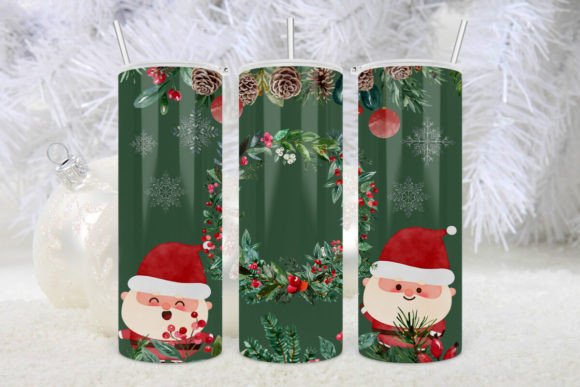 Cute Santa Christmas Tumbler Graphics & Crafts Review