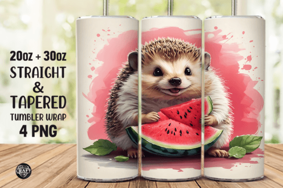 Hedgehog with Watermelon Tumbler Wrap: A Stitcher’s Honest Review