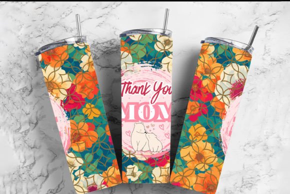 Thank You MOM Tumbler Sublimation: Graphics for Crafts